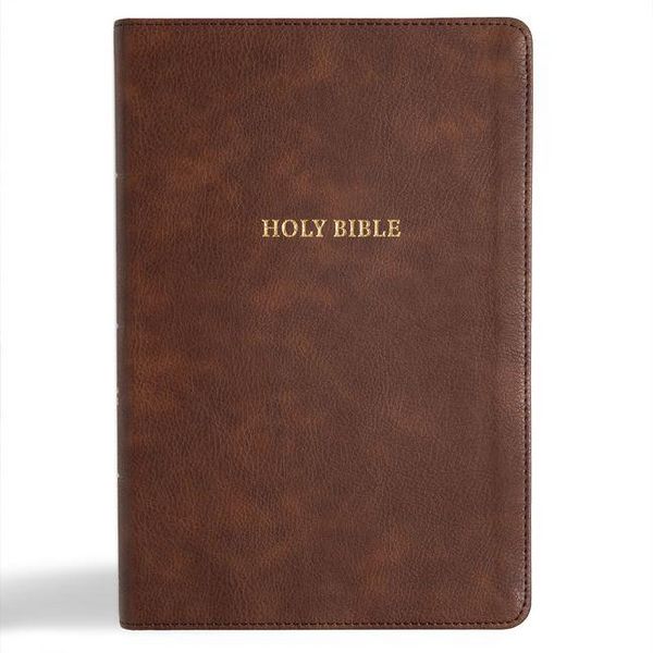 Produktbild: CSB Grace Bible, Brown Leathertouch (Dyslexia Friendly)