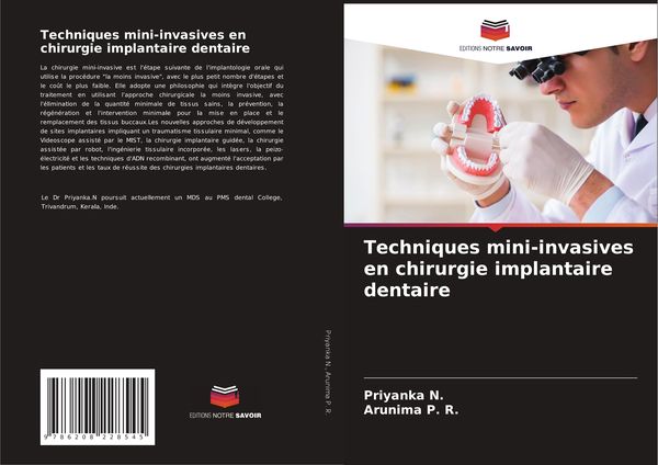 Produktbild: Techniques mini-invasives en chirurgie implantaire dentaire