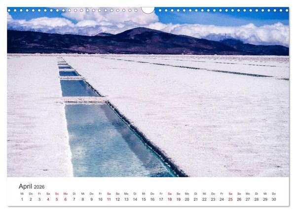 Produktbild: Argentinien - Das bezaubernde Land in S&uuml;damerika. (Wandkalender 2026 DIN A3 quer), CALVENDO Monatskalender