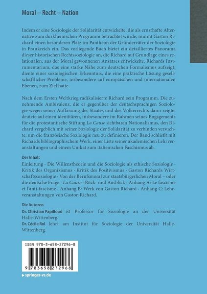 Produktbild: Moral - Recht - Nation