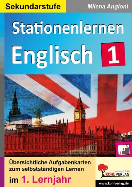 Produktbild: Stationenlernen Englisch / 1. Lernjahr