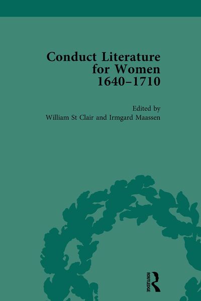 Produktbild: Conduct Literature for Women, Part II, 1640-1710 vol 1