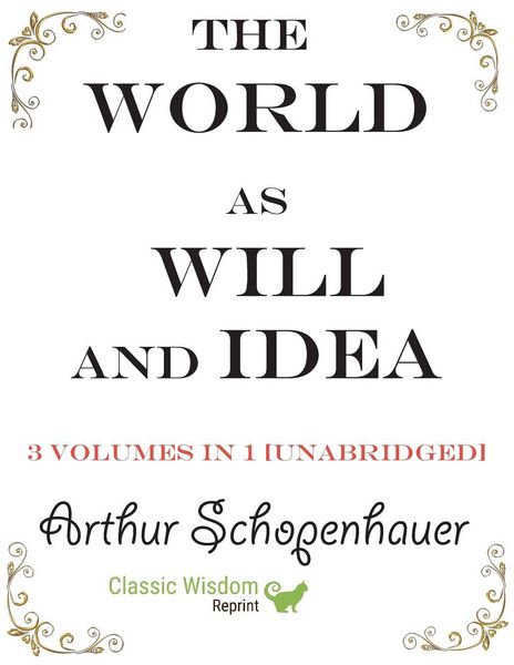 Produktbild: The World as Will and Idea
