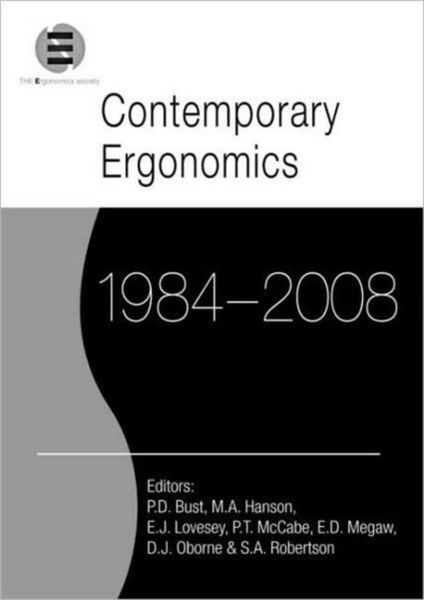Produktbild: Bust, P: Contemporary Ergonomics 1984-2008