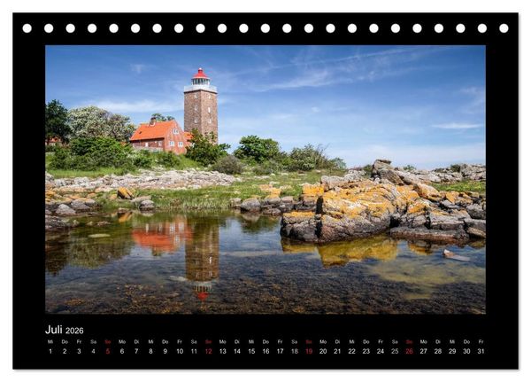 Produktbild: Die Farben Bornholms (Tischkalender 2026 DIN A5 quer), CALVENDO Monatskalender