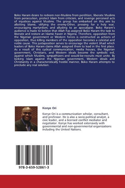 Produktbild: Boko Haram And The Construction Of Islamic Fundamentalism
