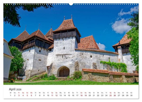 Produktbild: Siebenb&uuml;rgen und das Fagaras Gebirge (Wandkalender 2026 DIN A2 quer), CALVENDO Monatskalender