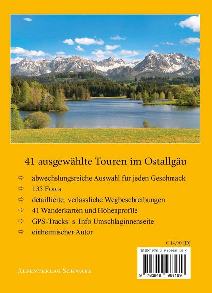 Produktbild: Lieblings-Wanderungen Ostallg&auml;u