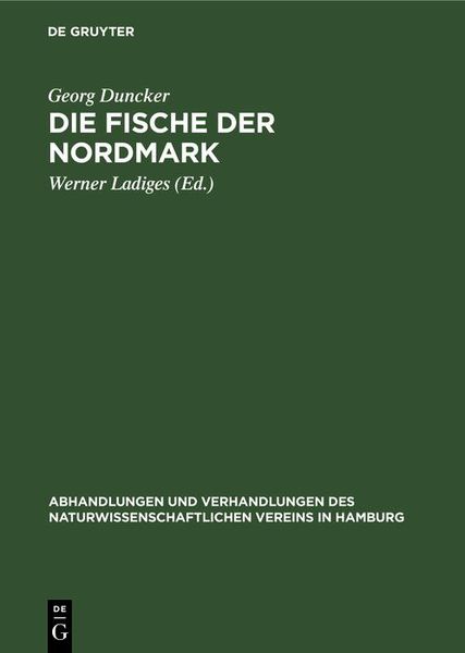 Produktbild: Die Fische der Nordmark