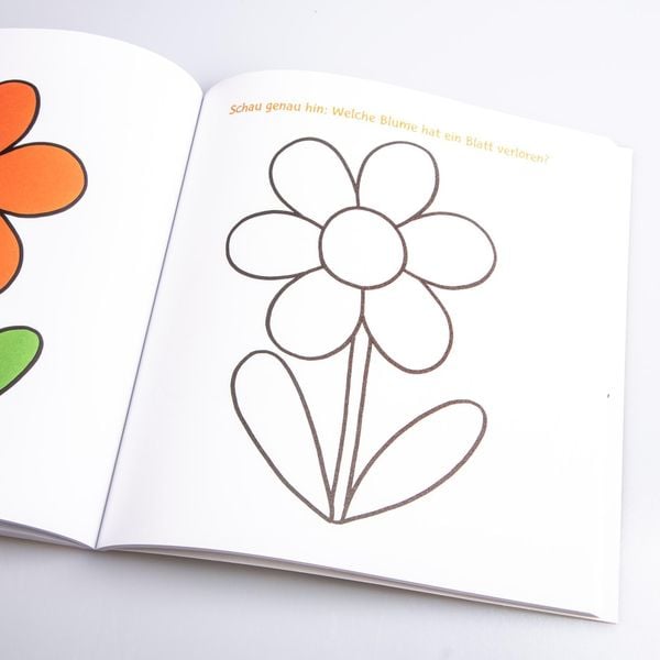 Produktbild: Ausmalbilder f&uuml;r Kita-Kinder: Das dicke Kindergarten-Malbuch: Mit farbigen Vorlagen und lustiger Fehlersuche