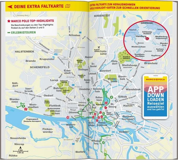 Produktbild: MARCO POLO Reiseführer Hamburg