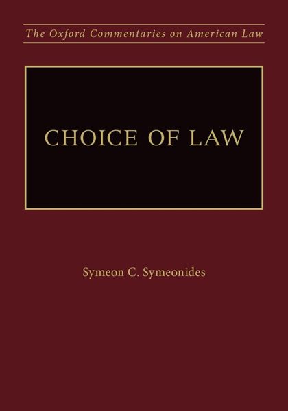 Produktbild: Choice of Law