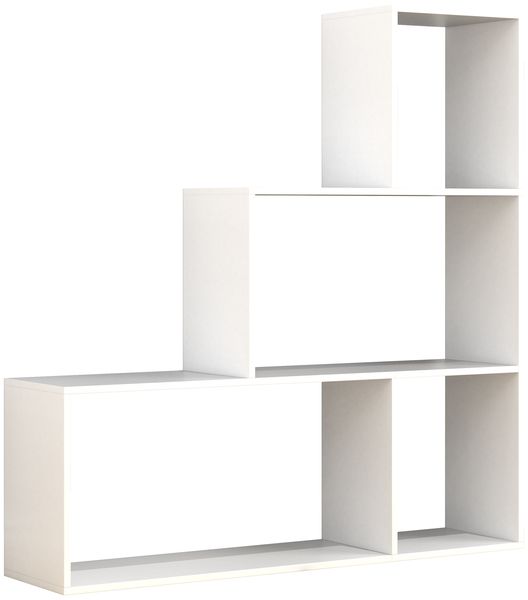 Holz Regal Raumteiler Standregal Bücher Dubila M
