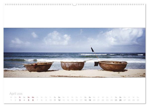 Produktbild: Vietnam Panorama (Wandkalender 2026 DIN A2 quer), CALVENDO Monatskalender