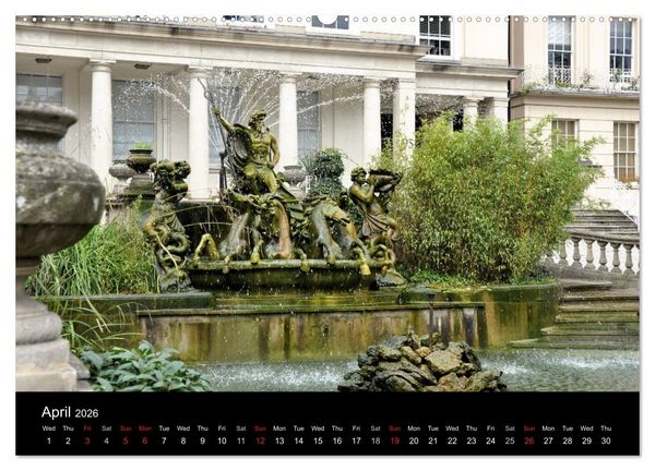 Produktbild: Cheltenham A Cotswold Town (High Quality Premium Wall Calendar 2026 DIN A2 landscape),CALVENDO 12 Month Wall Calendar