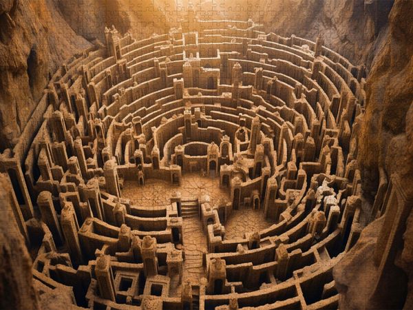 Produktbild: CALVENDO Puzzle Pfad des R&auml;tsels | 2000 Teile Lege-Gr&ouml;&szlig;e 90x67cm Foto-Puzzle f&uuml;r gl&uuml;ckliche Stunden