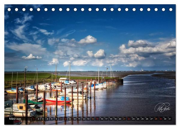 Produktbild: Friesland - Nordseebad Dangast / CH-Version (Tischkalender 2026 DIN A5 quer), CALVENDO Monatskalender
