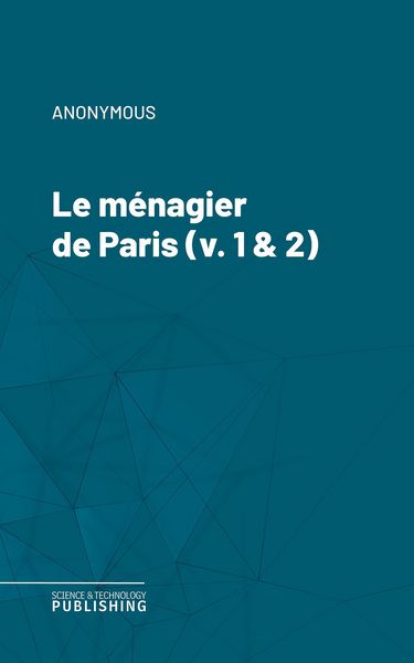 Produktbild: Le m&eacute;nagier de Paris (v. 1 & 2)