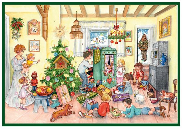Produktbild: Adventskalender "Bescherung an Heilig Abend"