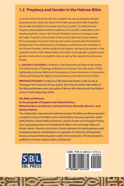 Produktbild: Prophecy and Gender in the Hebrew Bible