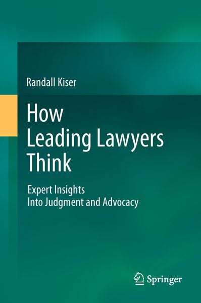 Produktbild: How Leading Lawyers Think