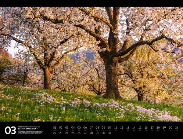 Produktbild: Naturparadies Deutschland Signature Kalender 2027