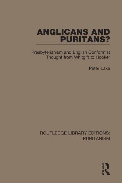 Produktbild: Anglicans and Puritans?