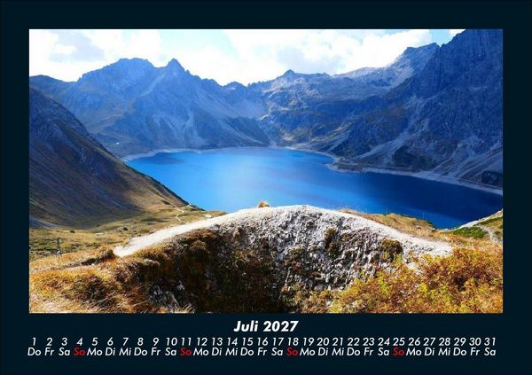 Produktbild: Die Seen der Erde 2027 Fotokalender DIN A5