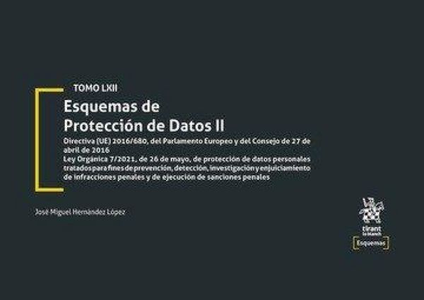 Produktbild: Tomo LXII Esquemas de Protecci&oacute;n de Datos II