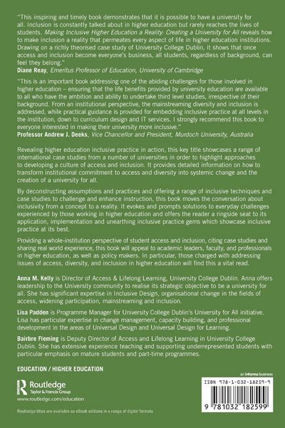 Produktbild: Making Inclusive Higher Education a Reality