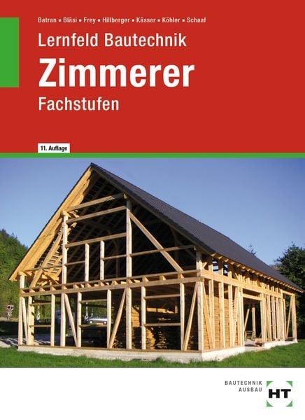 Produktbild: eBook inside: Buch und eBook Lernfeld Bautechnik Zimmerer