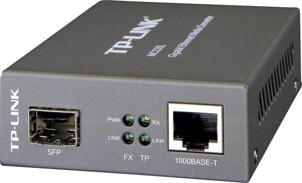 Produktbild: TP-LINK MC220L LAN, SFP Netzwerk-Medienkonverter 1000 MBit/s