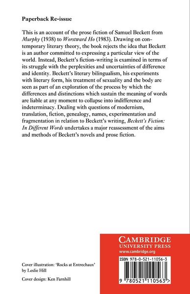 Produktbild: Beckett's Fiction