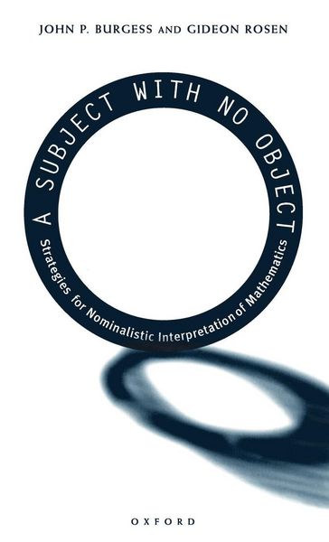 Produktbild: A Subject with No Object