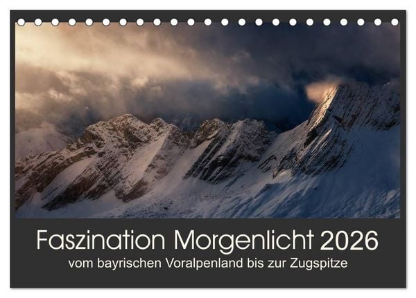 Produktbild: Faszination Morgenlicht (Tischkalender 2026 DIN A5 quer), CALVENDO Monatskalender