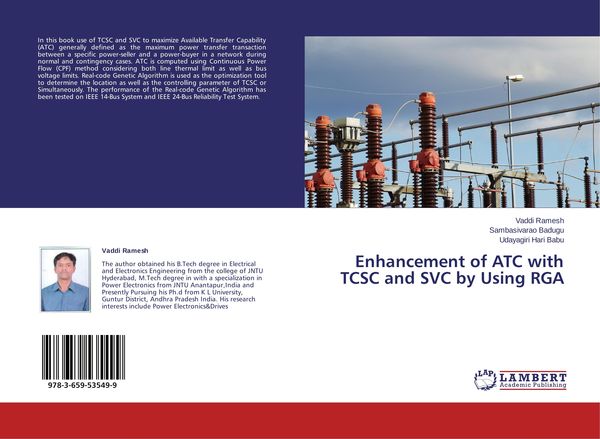 Produktbild: Enhancement of ATC with TCSC and SVC by Using RGA