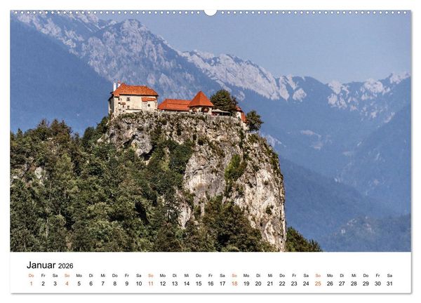 Produktbild: Oberkrain und Triglav-Nationalpark (hochwertiger Premium Wandkalender 2026 DIN A2 quer), Kunstdruck in Hochglanz