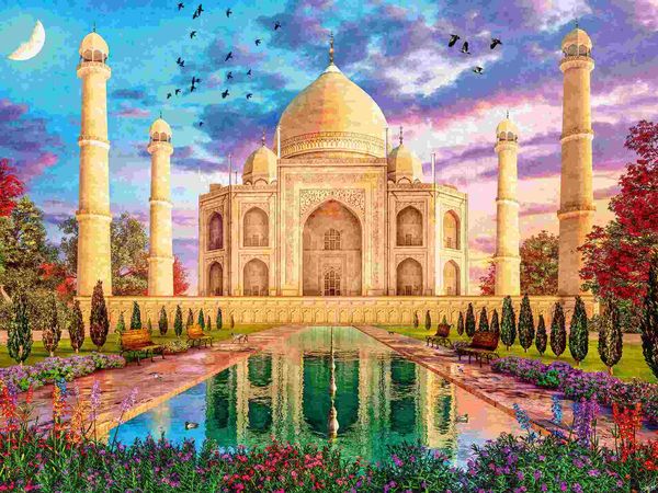 Produktbild: Erwachsenenpuzzle 1500 Teile - Bezauberndes Taj Mahal