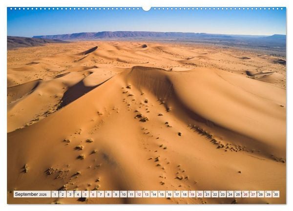 Produktbild: Marokko - Faszinierende Landschaften und traditionelle Bauwerke von oben (hochwertiger Premium Wandkalender 2026 DIN A2 quer), Kunstdruck in Hochglanz