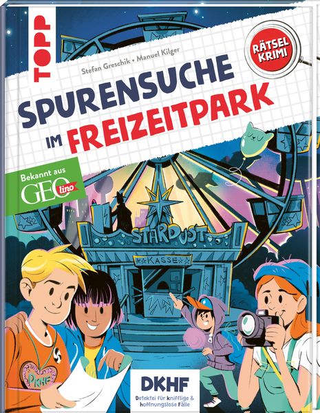 Produktbild: DKHF R&auml;tselkrimi - Spurensuche im Freizeitpark