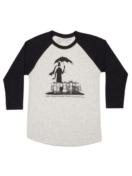 Produktbild: Gashlycrumb Tinies Unisex 3/4 Sleeve Raglan X-Small