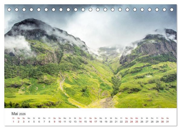 Produktbild: Alpen - Highlight eines beeindruckenden Gebirges (Tischkalender 2026 DIN A5 quer), CALVENDO Monatskalender