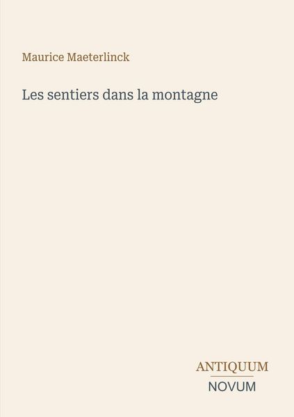 Produktbild: Les sentiers dans la montagne