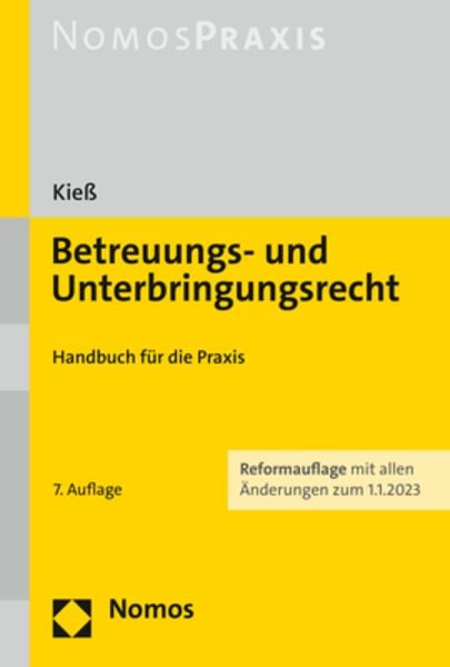 Produktbild: Betreuungs- und Unterbringungsrecht