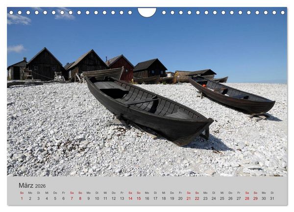 Produktbild: Gotland - Perle der Ostsee (Wandkalender 2026 DIN A4 quer), CALVENDO Monatskalender