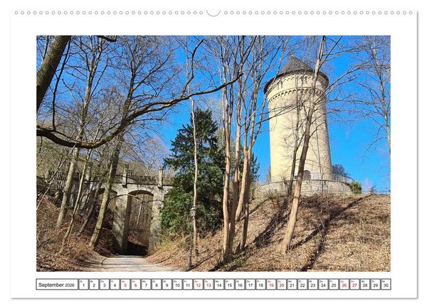 Produktbild: Gera - Untermhaus (Wandkalender 2026 DIN A2 quer), CALVENDO Monatskalender