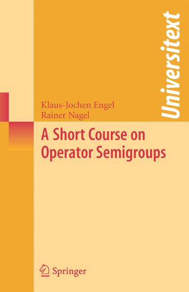 Produktbild: A Short Course on Operator Semigroups