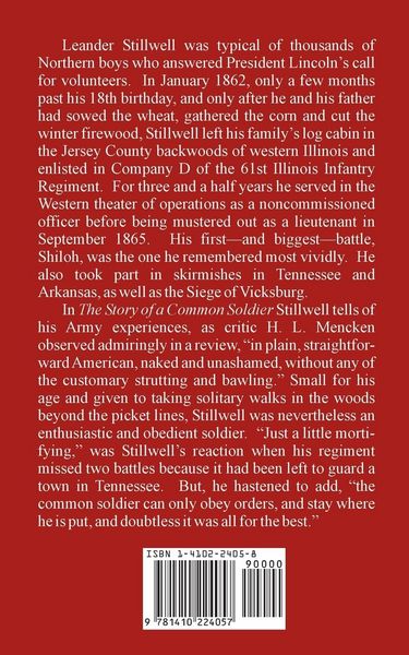 Produktbild: Story of a Common Soldier of Army Life in the Civil War, 1861-1865, The
