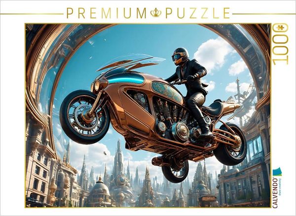 Produktbild: CALVENDO Puzzle Flug-Quad in Schwebeposition | 1000 Teile Lege-Gr&ouml;&szlig;e 64x48cm Foto-Puzzle f&uuml;r gl&uuml;ckliche Stunden