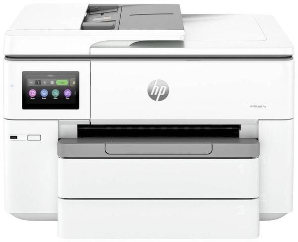 HP Officejet Pro 9730e Wide Format All-in-One Multifunktionsdrucker Tintenstrahl Farbe A3 Drucker, Scanner, Kopierer Ins